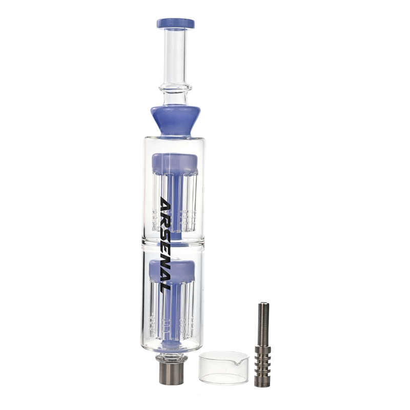 Arsenal Twin Core Perc Nectar Collector – Hemp Haven